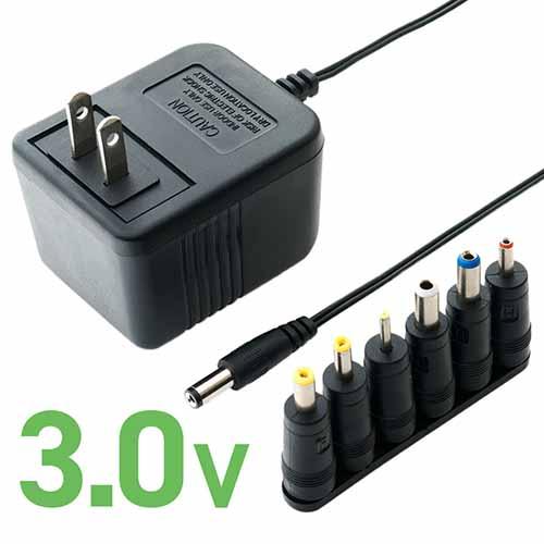 ミヨシ MCO DC 3.0V 最大700mA ≪ADA-T30/E≫ トランス式 AC/DC 電源