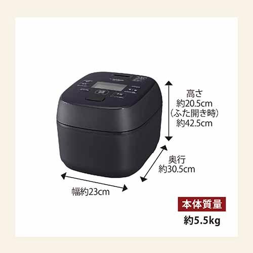 象印 Zojirushi 日本製 圧力IH炊飯ジャー 極め炊き NW-MB07 象印 Zojirushi 日本製 圧力IH炊飯ジャー 極め炊き NW-MB07