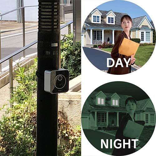 リーベックス Revex 防犯カメラ SD3000LCD 監視カメラ 人感センサー