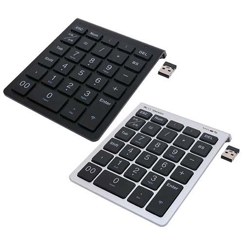 ミヨシ MCO TEN24G03 無線2.4GHzテンキー 28キ―採用 会計書類作成に