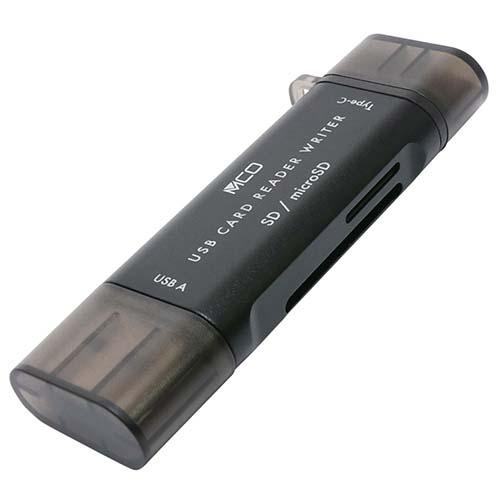 ミヨシ MCO Type-C USR-CSD4 カードリーダー ライター SD