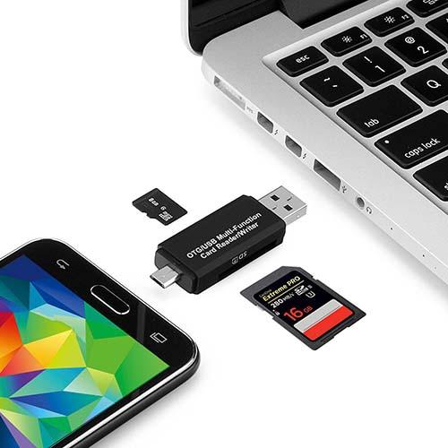 SDXC MicroSDXC メモリー USB2.0 マルチ カードリーダー ライター