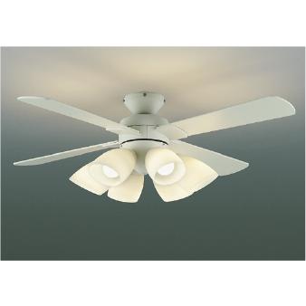 コイズミ照明 AM41906L 照明器具 灯具一体型LEDインテリアファン (〜10
