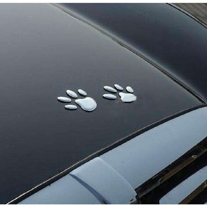 肉球 金属 Pvcステッカー シール 車 傷隠し エンブレムステッカー エンブレム 3dカーステッカー バイク カー用品 デコレーション おしゃれ かわいい Z 0224 アクセル 通販 Yahoo ショッピング