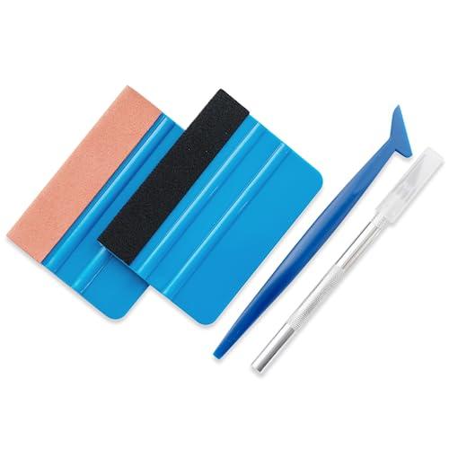 Velocity カーフィルム 施工キット 4点セット 貼り付け 工具 へら ゴムヘラ スキージ 気泡