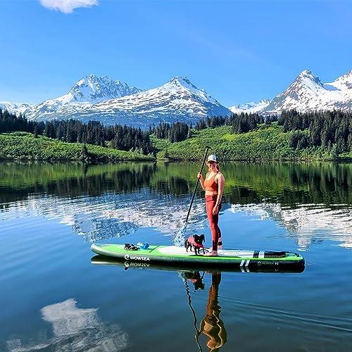 WOWSEA Flyfish F2 SUP サップ アップパドルボード サップボード 12365cm×3281.5cm×615cm グリーン スポーツ マリンスポーツ サーフィン、ボディボード IQ2774732783(24509円)