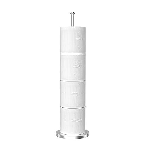 トイレットペーパーホルダースタンドリザーブ機能付き 自立式