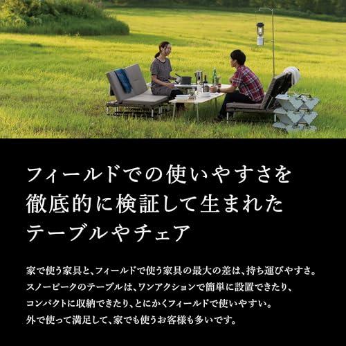 スノーピークsnow peak ローチェア30 ブラック LV-091-AZ ローチェア