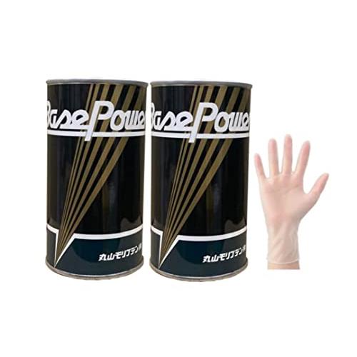 [健康生活] 丸山モリブデン ベースパワー EX250 丸山モリブデン純正品 ×2本セット おまけの使い捨て作業用手袋2双付き