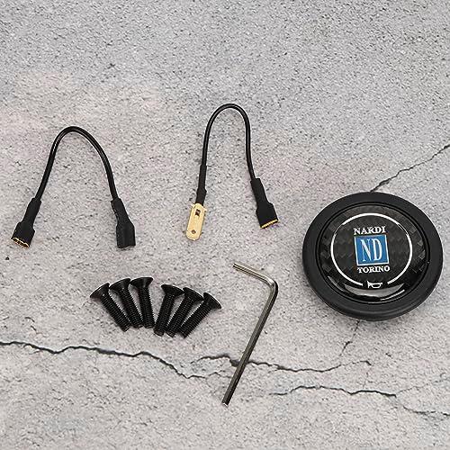 ナルディ交換用 ホーンボタン カーボン クラクション ボタン ハンドル