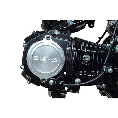 SP武川TAKEGAWA L.シリンダーヘッドサイドカバー シルバー ダックス125