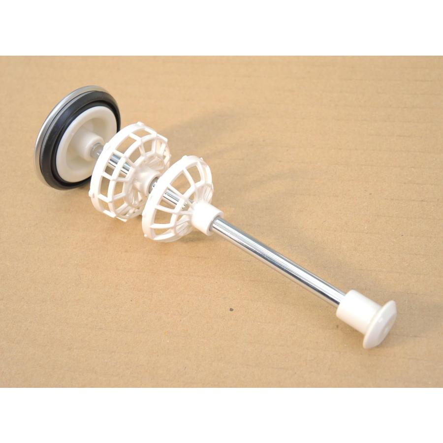 qua25 INAXトステム 洗面 ポップアップ弁 排水栓 ヘアキャッチャー 総長14.2cm  QUA25 の商品画像