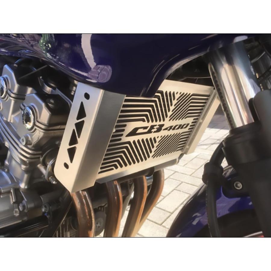 CB400SF ラジエーターカバー NC42 ラジエーターガード ラジエター