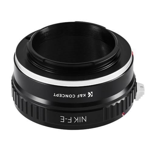 Nikon NIKKOR 50mm f/1.4 + NIK-NEXアダプター K&F CONCEPT マウントアダプター Nikon対応 ニコン対応 Fマウント