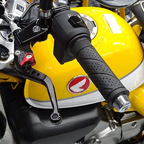 H211黒赤 ホンダ ブレーキ クラッチレバー 6段階調整 ショート