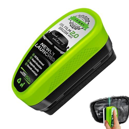 WoLraYuan 車油膜取りブラシ 車 ガラス 油膜取り 最強 油膜洗浄ブラシ 油膜取りクリーナー 油膜取り 車 ガラス 強力油膜除去剤 の商品画像