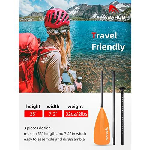 Abahub SUP パドル - 3ピース 調節可能なスタンドアップパドル - Abahub SUP パドル - 3ピース 調節可能なスタンドアップパドル