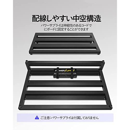 ギターベースエフェクター ペダルボード ケース付き Amazon | GOKKO ギターエフェクター ボードペダルボード 丈夫で耐用