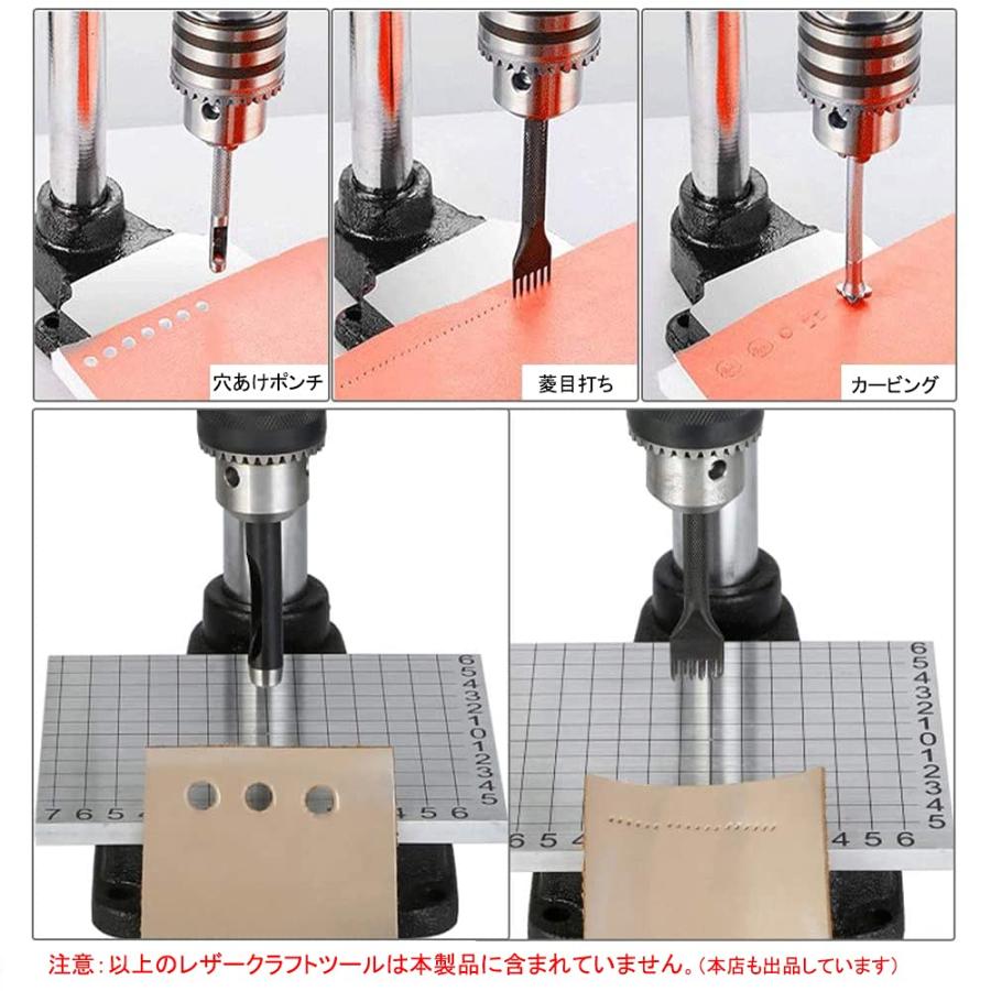 TOAUTO ハンドプレス機 ハンドプレス レザークラフト ハンディプレス