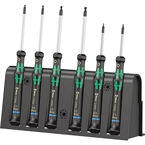 WERA ヴェラ 6本組 精密用いじり止めトルクスドライバーセット