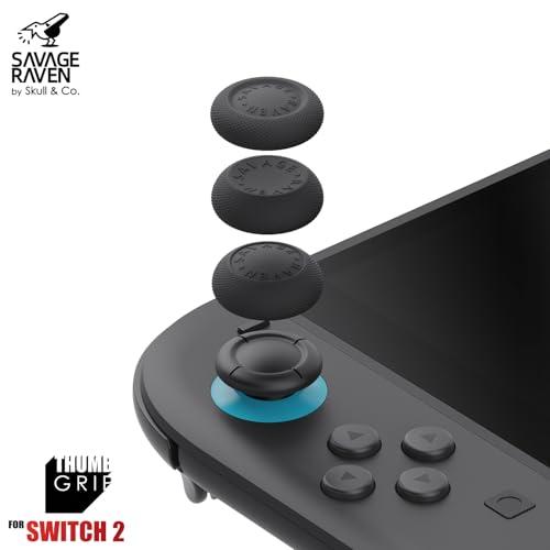 Savage Raven by Skull & Co. Switch2 Joy-Con専用 スティックキャップ