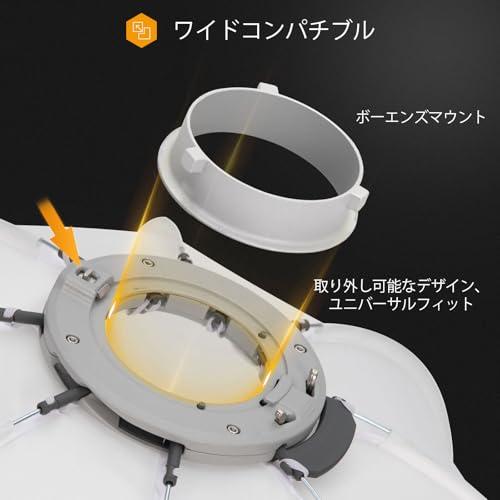 TARION 逆八角形 ソフトボックス ワンタッチ 折りたたみ式ソフト
