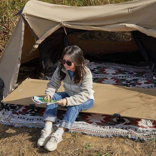 TIMBER RIDGE キャンプベッド ジェットコット UL20秒展開・パーツ組立