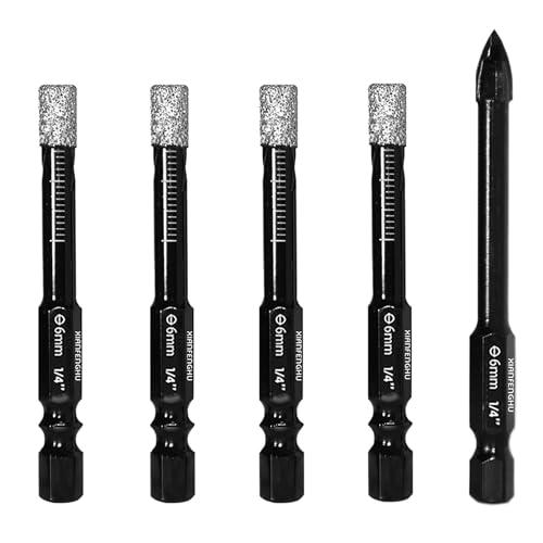 XIANFENGHUダイヤモンドコアドリル 六角軸 ダイヤモンドホールソー