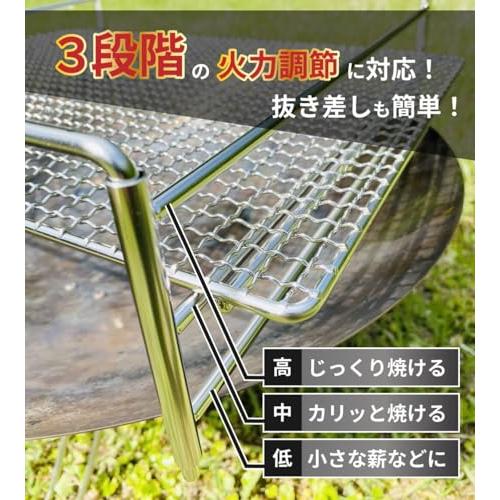 日本製18-8ステンレス製Coleman（コールマン）ファイアーディスク