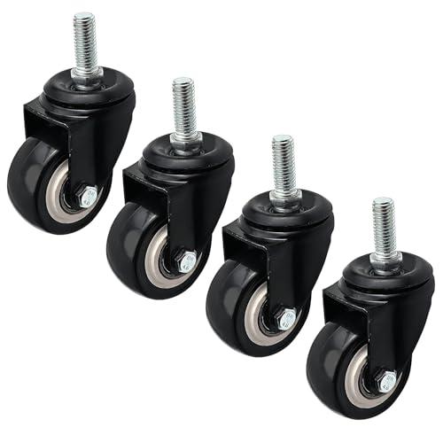 Aicosineg ネジ式 キャスター M10 自在車キャスター ホイール径50mm ネジ径10mm 耐荷重240kg スイベルキャスター 2イ :  あかるストア - 通販 - Yahoo!ショッピング 1.5/2インチ ミニ スイベル キャスター ブレーキ付き M10*25mm ステムキャスター 合計耐荷重90/120kg 静音 ナ