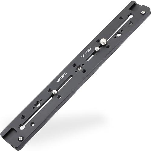 LEFTFOTO 300mmアリ溝スライドレール、アルカスイスタイプクイック