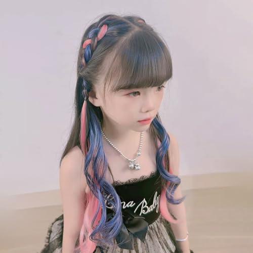 AUTAKI エクステ 子供2本セットキッズ ダンス キッズ カールエクステ