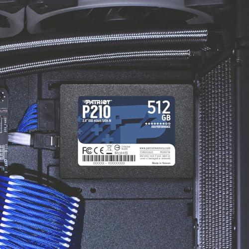 Patriot Memory P210 512GB SATA3 内蔵型SSD 6Gb/s 2.5インチ 7mm