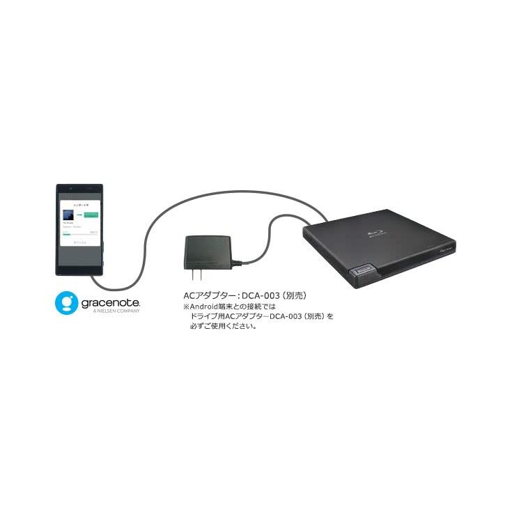 パイオニアPioneer ブルーレイドライブ 外付け Win & Mac対応 BDXL対応 USB3.2 クラムシェル型 ポータブル ソフト無モ｜akarustore｜05