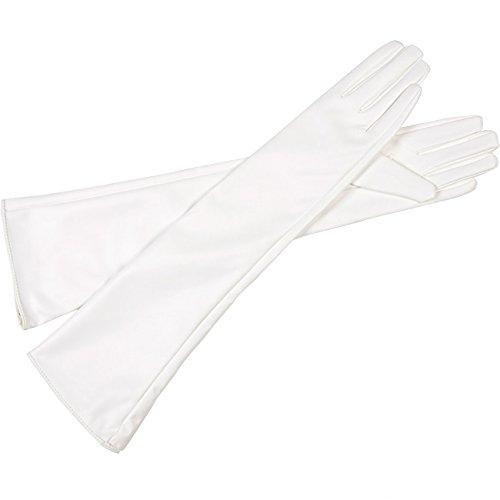 JOYBANK フェイクレザー ロンググローブ 指長タイプ 4color L