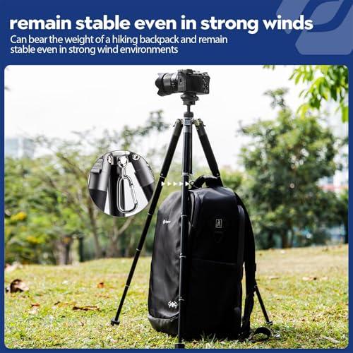 【サイズ:FY-810Black】Fotopro 140CM 旅行小型三脚 36 Fotopro ミニカメラ電話三脚 140 センチメートル軽量旅行三脚