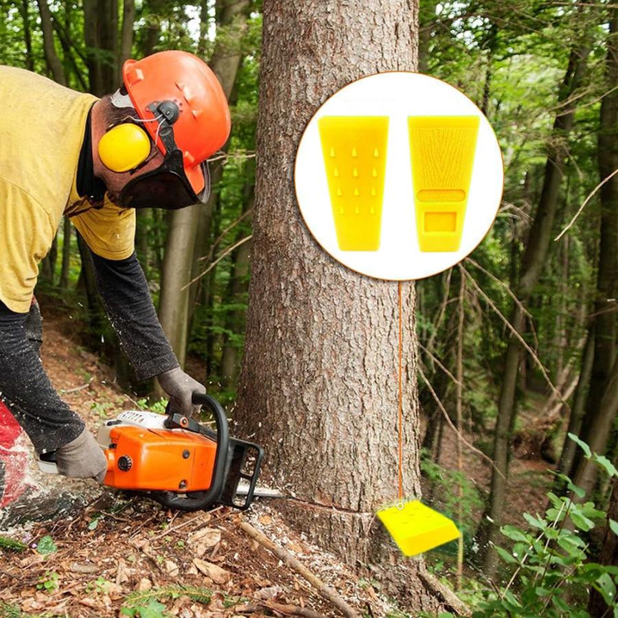 LOYELEY 伐採用 薪割り用 クサビ くさび 楔 2個セット 伐倒 伐採 林業