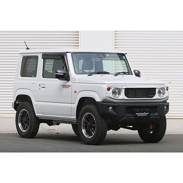 MONSTER SPORT ウィンドウ エアロバイザー ジムニー/ジムニーシエラ
