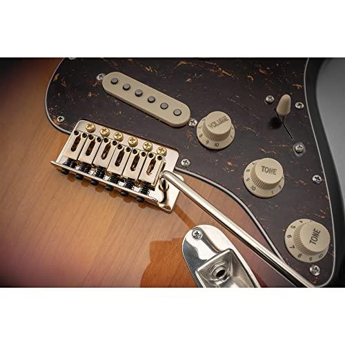 Musiclily Pro 10.5mmモダン6点止めトレモロユニットブリッジ 40mm