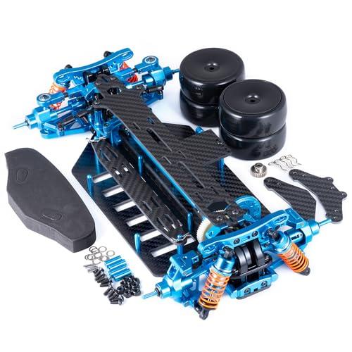TRZX 合金とカーボン RC シャーシ シャフト ドライブ ツーリングカー