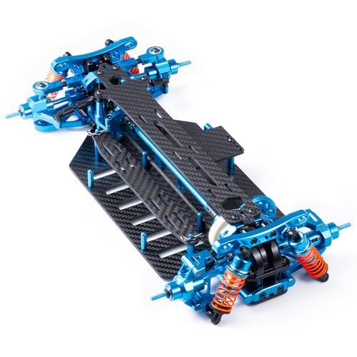 TRZX 合金とカーボン RC シャーシ シャフト ドライブ ツーリングカー