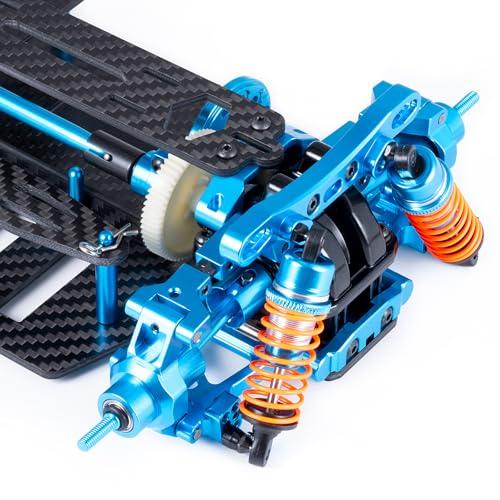 TRZX 合金とカーボン RC シャーシ シャフト ドライブ ツーリングカー