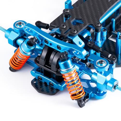 TRZX 合金とカーボン RC シャーシ シャフト ドライブ ツーリングカー