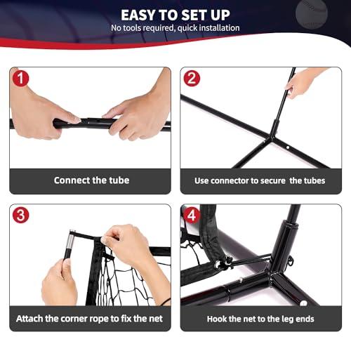 BAGIL野球ネット ベースボールネット 練習用 バッティングネット