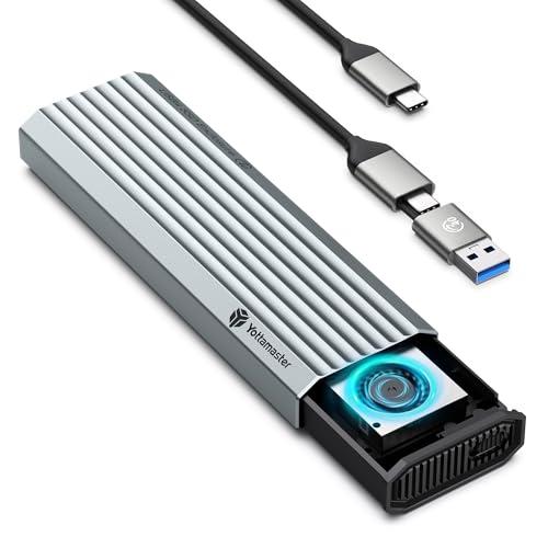 Yottamaster 40Gbps M.2 NVMe SSDエンクロージャ、ツールレス
