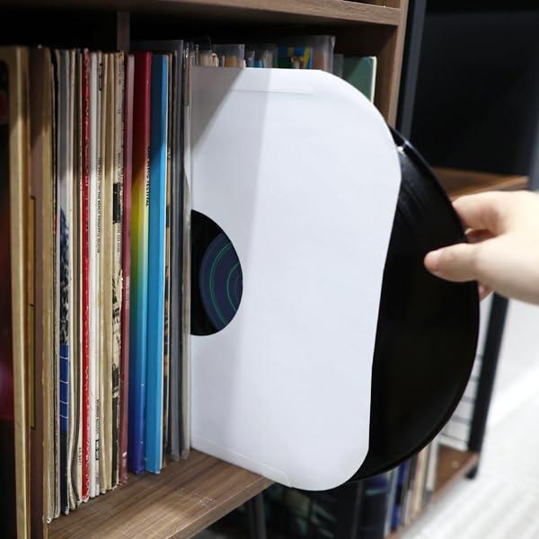LP 紙製 内袋 200枚 両穴 レコード 紙インナー 12インチ 紙袋 レコード内袋 12インチ用 LPレコード保護袋 LPケース 紙製 内袋 無酸性