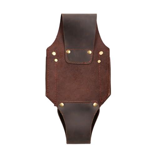 TOURBON伐採用クサビポーチブラウン TOURBON 伐採用クサビポーチ プラスチック 楔 4本収納可能 ヤスリ