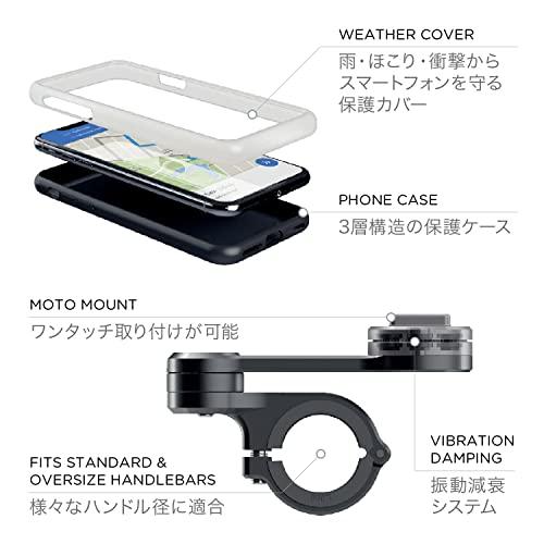 エスピーコネクトSP Connect デイトナ バイク用 スマホホルダー 53922