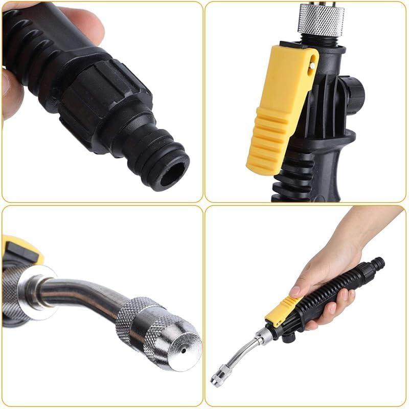 LIKENNY 高圧洗浄ノズル 洗車ガン ウォータージェット スプレー洗車