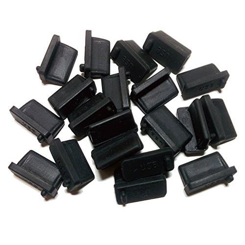 monofive USBポートコネクタ防塵保護カバー・キャップ（20個入り